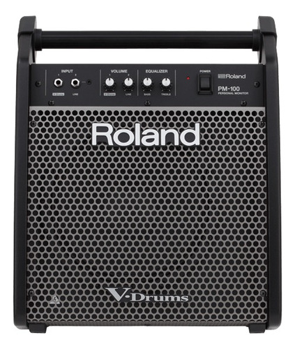 Amplificador Roland Pm-100 Pm100 Para Bateria V-drums 