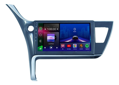 Stereo Multimedia Gps Toyota Corolla 17-21 4gb 64gb Carplay