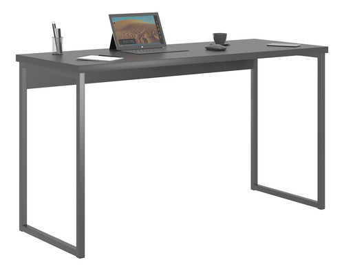 Escrivaninha Home Office Industriale Com Gavetas 120cm