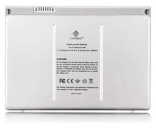 Batería De Repuesto Compatible Con Macbook Pro De 17 Pulgada