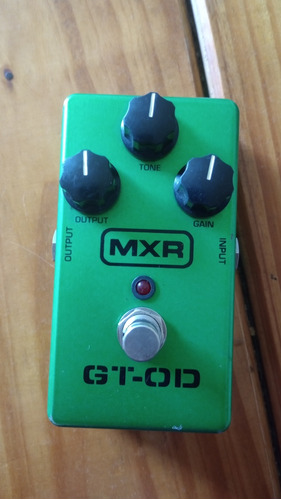 Pedal De Efectos Overdrive Mxr Gt-od M193