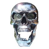 Colgante Decorativo De Calavera Con Faro De Motocicleta