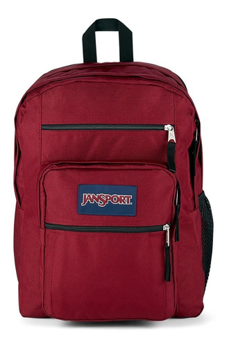 Mochila Jansport Big Student Bordo -  Escuela,viajes Trabajo