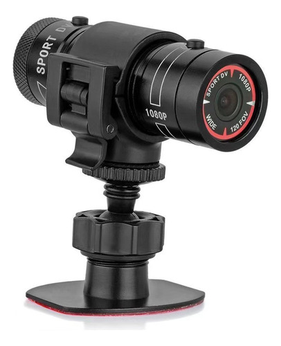 Câmera De Ação F9 Hd 1080p Para Capacete De Bicicleta E Moto