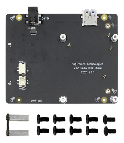 Placa De Expansión De Almacenamiento X825 V2.0 Para Nas 4b X