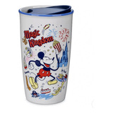 Vaso De Porcelana Disney California Y Starbucks Original