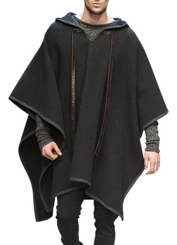 Capa Cape Pullover Para Hombre