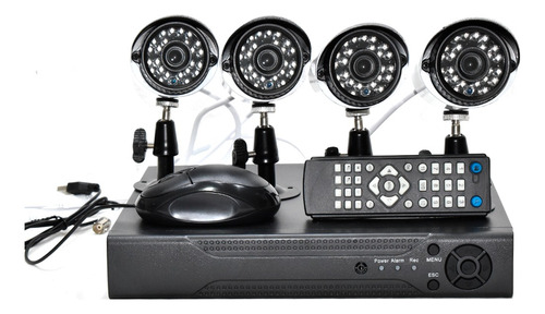 Kit Cámaras Seguridad Pronext Dvr4a8i + Ex23