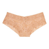 Calcinha Victorias Secret Em Renda Cheeky Panty Champagne