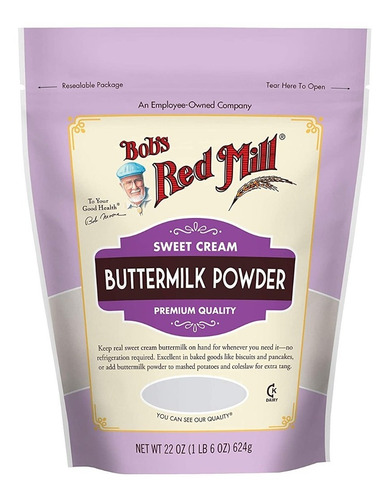 Bob's Red Mill Sweet Cream Buttermilk Powder 624 G