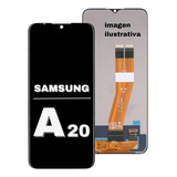 Modulo Pantalla Samsung A20 Oled Display S/marco