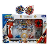 Set De Batalla Beyblade Completo 2 Trompos + 2 Lanzadores 