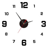 Reloj 3d Decorativo Con Espejo De Cuarzo, Acrílico, Pared, B