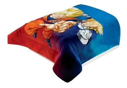 Cobertor Con Borrega Dragon Ball Individual