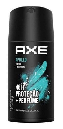 Axe Apollo Antitranspirante Proteção + Perfume Kit C/12