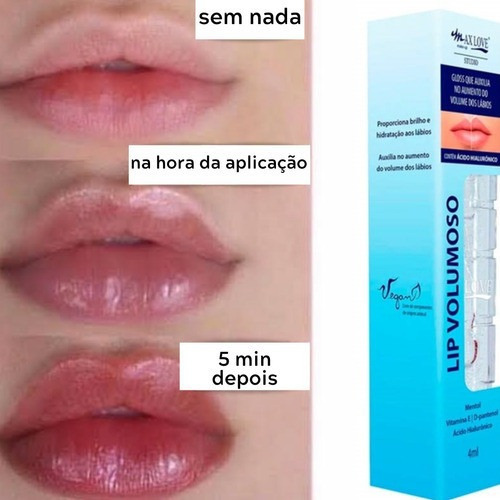 Batom Gloss Aumento Pump Labios Lip Gloss Promoção