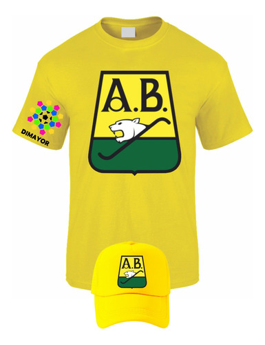 Atletico Bucaramanga Camiseta Obsequio Gorra Trucker Combo X