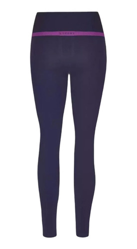 Calça Legging Lupo Lsport Texturas Azul Tam. P