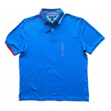 Camiseta Tipo Polo Tommy Hilfiger Hombre Talla L F017 Orgnl