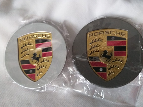 Tapa De Rueda Porsche Emblema Para Aro Porsche 65mm X 1und Foto 3