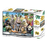 Puzzle Rompecabeza X 500 Pzs 3d Animales De La Selva 10009