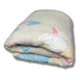 Cobertor Infantil Brilha No Escuro 1,80x2,00 Cor Unicórnio Palha