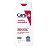 Gel De Baño Cerave Calmante Para Piel Seca, 300 Ml, Sin Frag