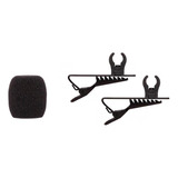 Shure Rk376, Pantalla Antiviento Y Clips Para Cvl