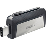 Memoria Usb Sandisk Ultra Dual Drive Type-c 16gb 3.1 Gen 1 Negro Y Plateado