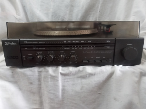 Antigo Rádio Toca Discos Frahm St-820 No Estado