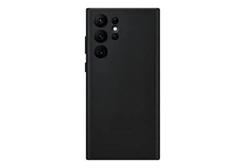 Funda Samsung Original Para Galaxy S22 Ultra Cuero Negro
