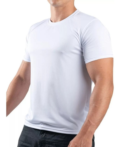 1 Camiseta Dryfit Esportiva Anti-odor Malha Fria Ultra Leve