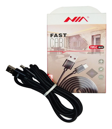 Cable Usb A Tipo C 2 Metros De Rapida Transferencia