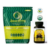 Alga Epirulina 500 Tableta + Maca Negra Organic 100 Capsulas