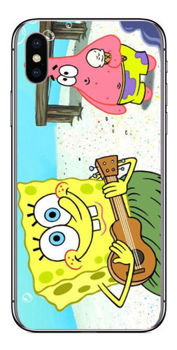 Funda Para Huawei  Todos Los Modelos Tpu Bob Esponja 3