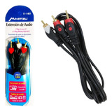 Cable Auxiliar De Audio 2 Rca A 3.5mm Bocina Bafle Sonido