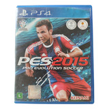 Pes 2015 Pro Evolution Soccer Mídia Física Ps4