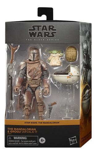 Figuras Star Wars The Black Series El Mandaloriano Y Grogu