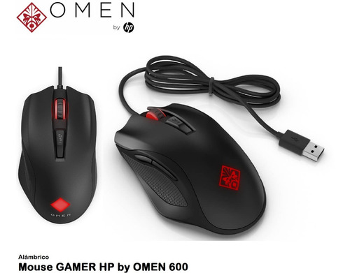 Mouse Gamer Hp     Omen 600 | Souris 600 |   Alámbrico Nuevo