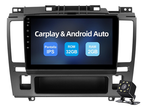 Estéreo Carplay Android 10 De 2 Gb Para Nissan Tiida 2004-20
