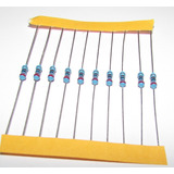 10 Peças Resistor De Precisão 1% 0.6w 2k2 2200 Ohms 115131