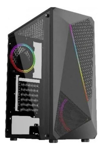 Gabinete Yaguaret Unicon Media Torre Atx, Ventana, Negro Rgb