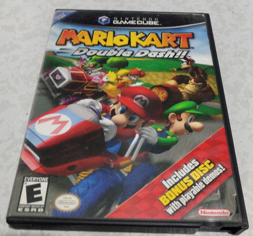 Juego Gamecube Mario Kart Double Dash!! +bonus Disc