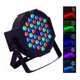 Canhão Jogo De Luz Refletor 36 Leds Rgbw Lk361 - Luatek Dp