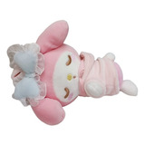 Peluche Sanrio Sweet Dreams - Durmiendo Kuromi Melody Kitty