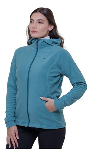 Campera Mujer Montagne Aradia C/cap Abrigo Micropolar 12 Cuo