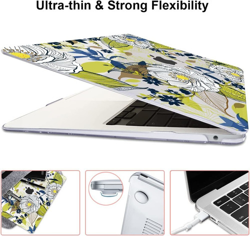 Lcmocico Compatible Con 2022 Macbook Pro 13 Pulgadas Funda M