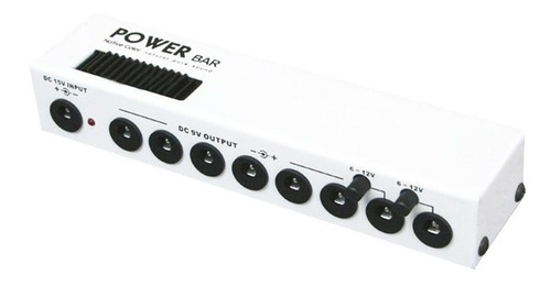 Artec Power Bar Pwb-8 Fuente Múltiple Para 8 Pedales 6,9,12v