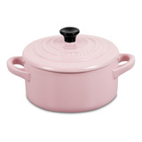 Le Creuset Mini Cocotte Cerâmica Rosa Chiffon Pink Le Creuse