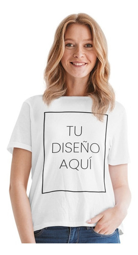 Playera Blusa Personalizada Tu Diseño 100% Algodón